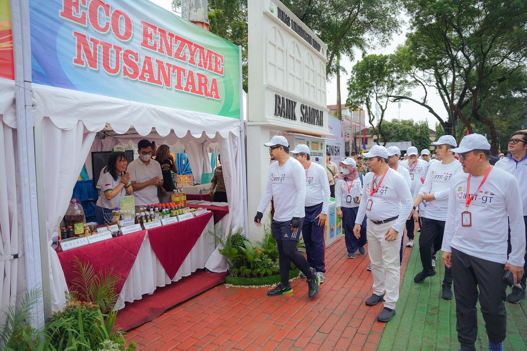 Dukung Kota Hijau, Bobby Nasution & Peserta Pertemuan Ke-5 IMT GT Tanam Pohon Bersama