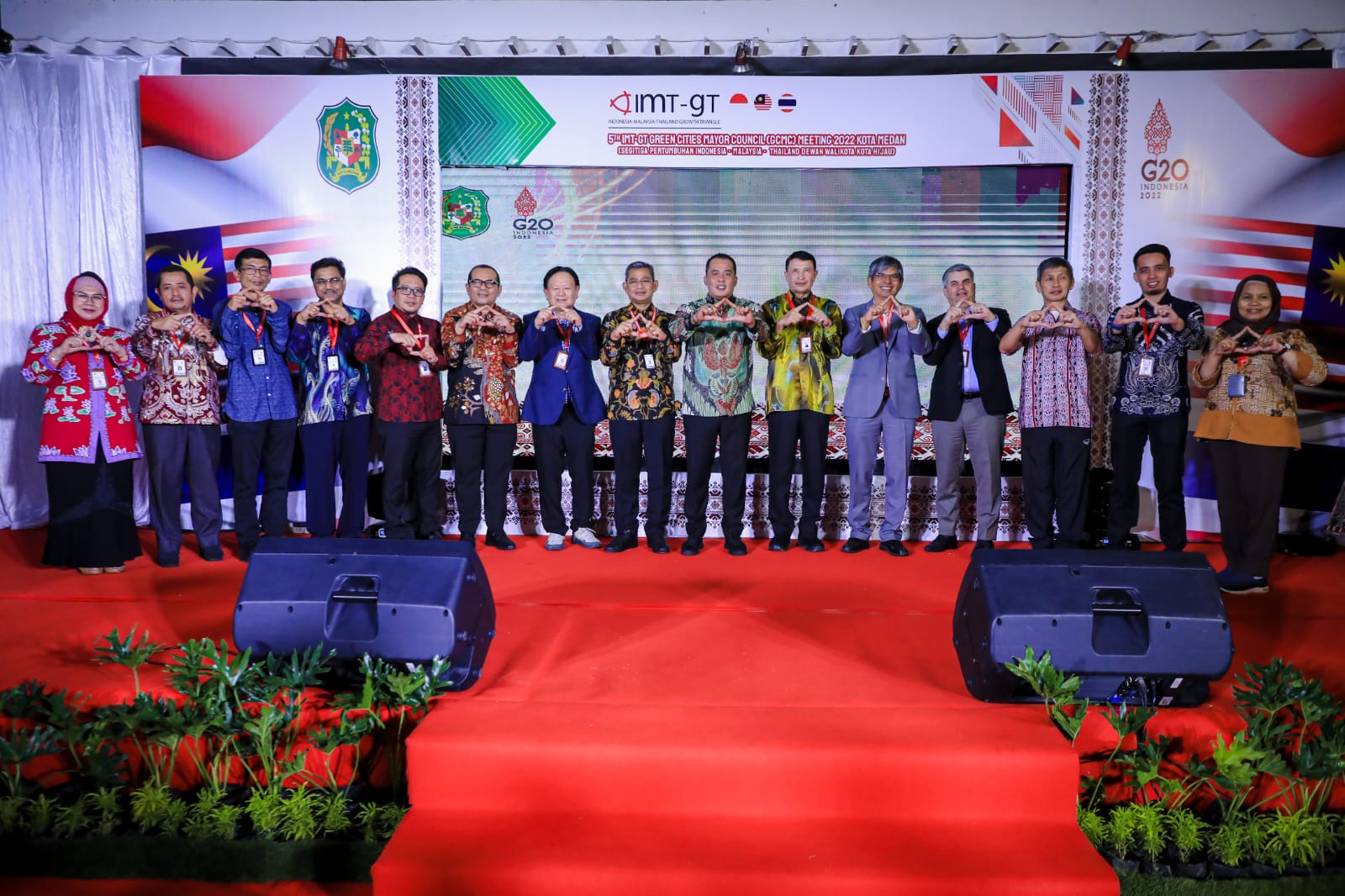Gala Dinner Pertemuan Ke - 5 IMT GT GCMC, Pemko Medan Ajak Delegasi Nikmati Kuliner Lokal