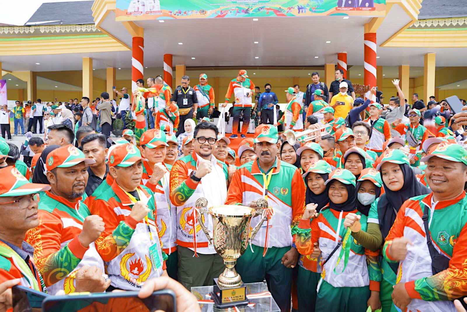 Medan Pertahankan Gelar Juara Umum Porprovsu 2022