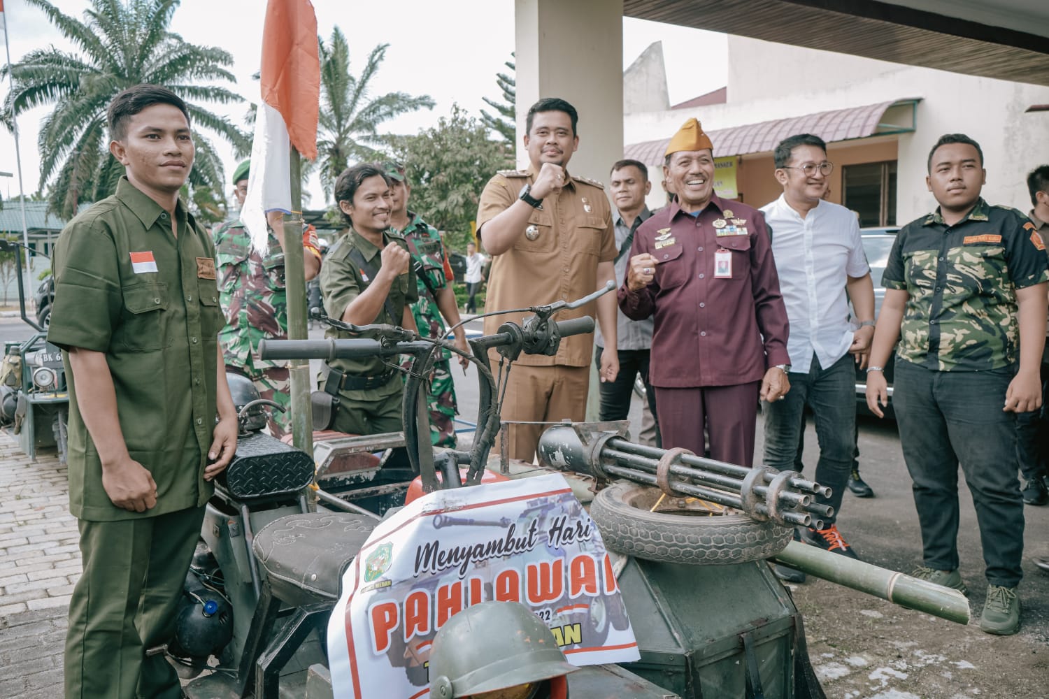 Gelar Silaturahmi Dengan Veteran, Bobby Nasution: Tularkan Semangat Perjuangan Kepada Kami