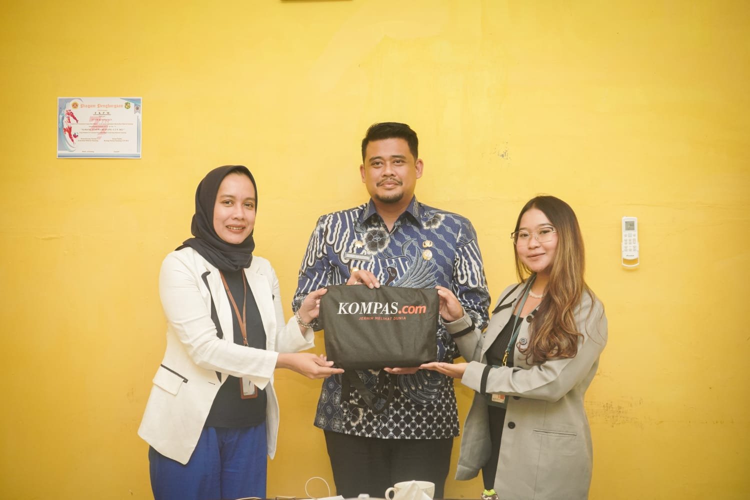Audiensi Dengan Kompas TV, Bobby Nasution: Kolaborasi Kunci Kita Melayani Masyarakat