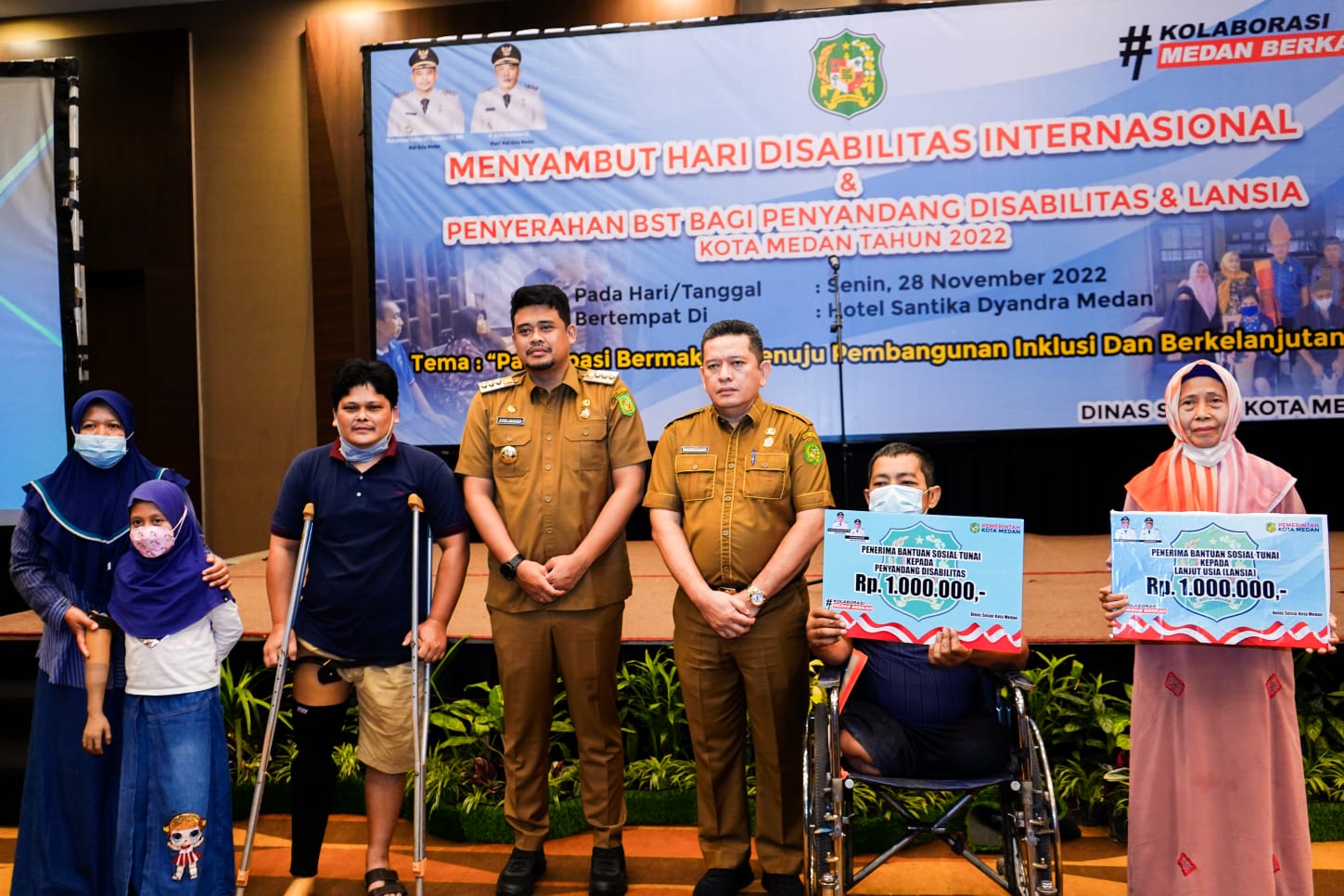 Pastikan Beri Kesempatan & Ruang Kerja Bagi Penyandang Disabilitas, Bobby Nasution Pantau Terus OPD Terkait
