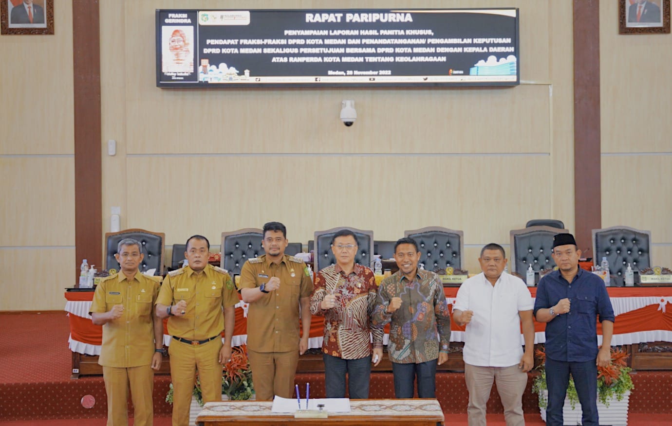 Ranperda Tentang Keolahragaan Ditetapkan Jadi Perda