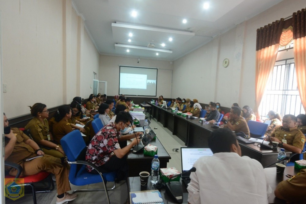 Sekda Membuka Penetapan BLUD RSUD Salak dan Sosialisasi BLUD di Puskesmas