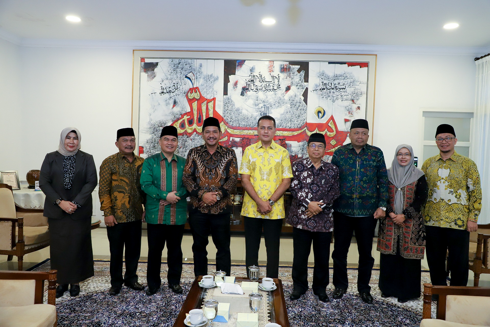 Pererat Silaturahmi,  UINSU Kunjungi Wakil Gubernur Musa Rajekshah