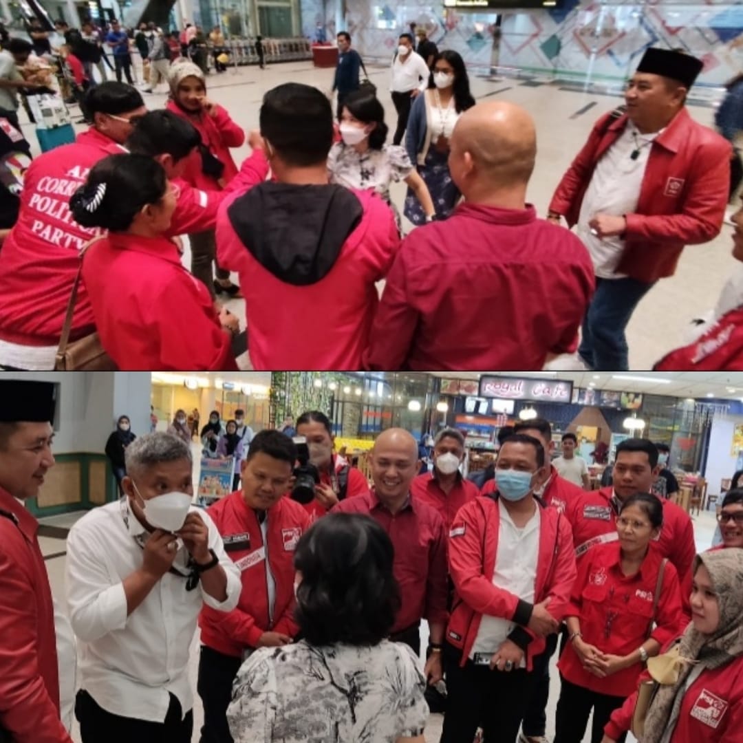 Wakil Ketua Dewan Pembina PSI Grace Natalie Safari Politik di Sumut