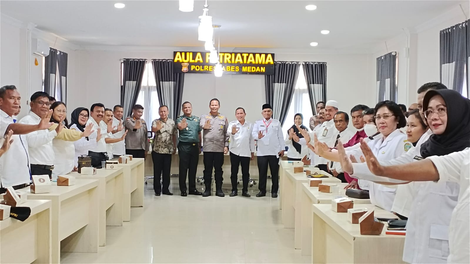 Marak Tawuran Antar Pelajar, Polrestabes Medan Gelar Rakor