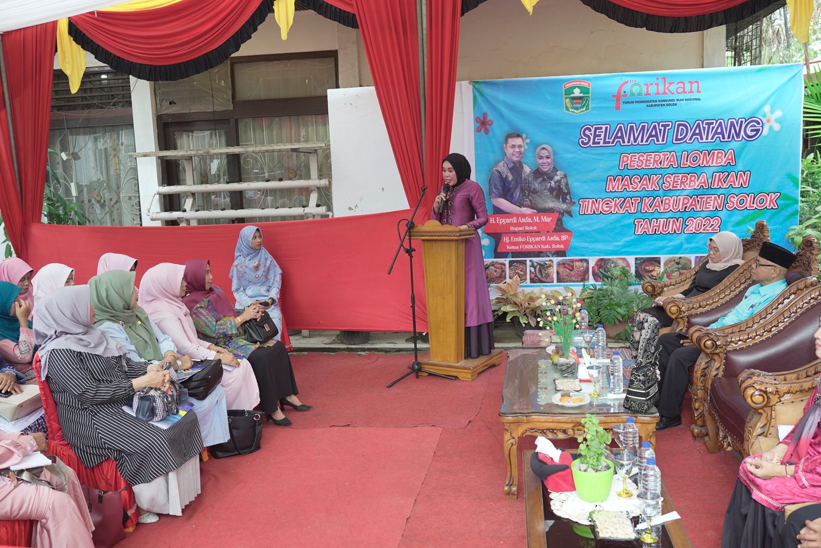 Forikan Kabupaten Solok Gelar Lomba Masak Serba Ikan Tingkat Kabupaten Solok