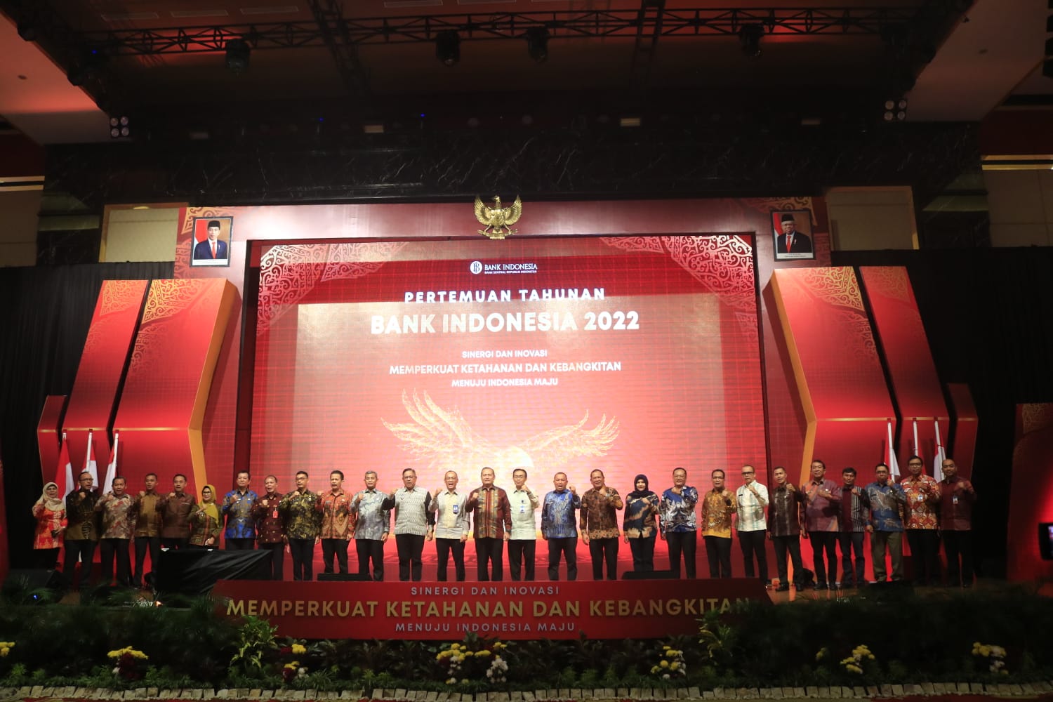 Bupati Samosir Hadiri Pertemuan Tahunan Bank Indonesia 2022