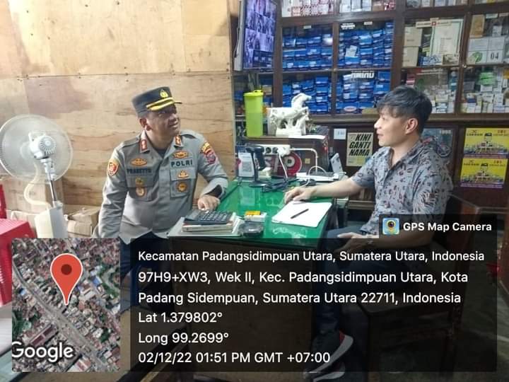 Kunjungi Toko Daihatsu, Ini Pesan Kapolres Padangsidimpuan