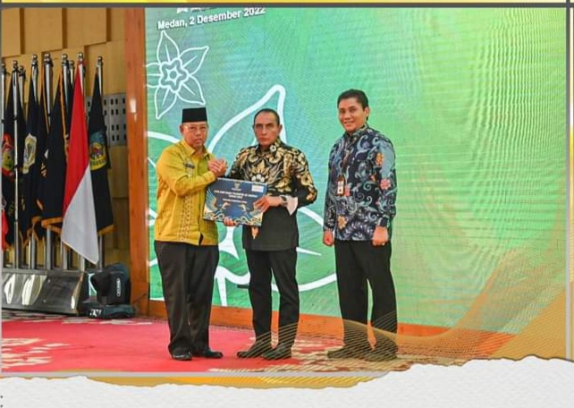 Wakil Wali Kota Padang Sidempuan Ir. Arwin Siregar menerima DIPA dan Dana Alokasi Transfer