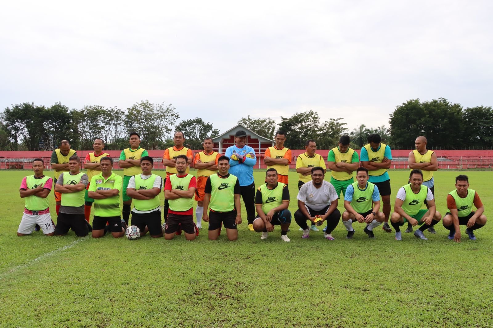 Persahabatan, Polres Asahan Gulung Forkopimda 5-1