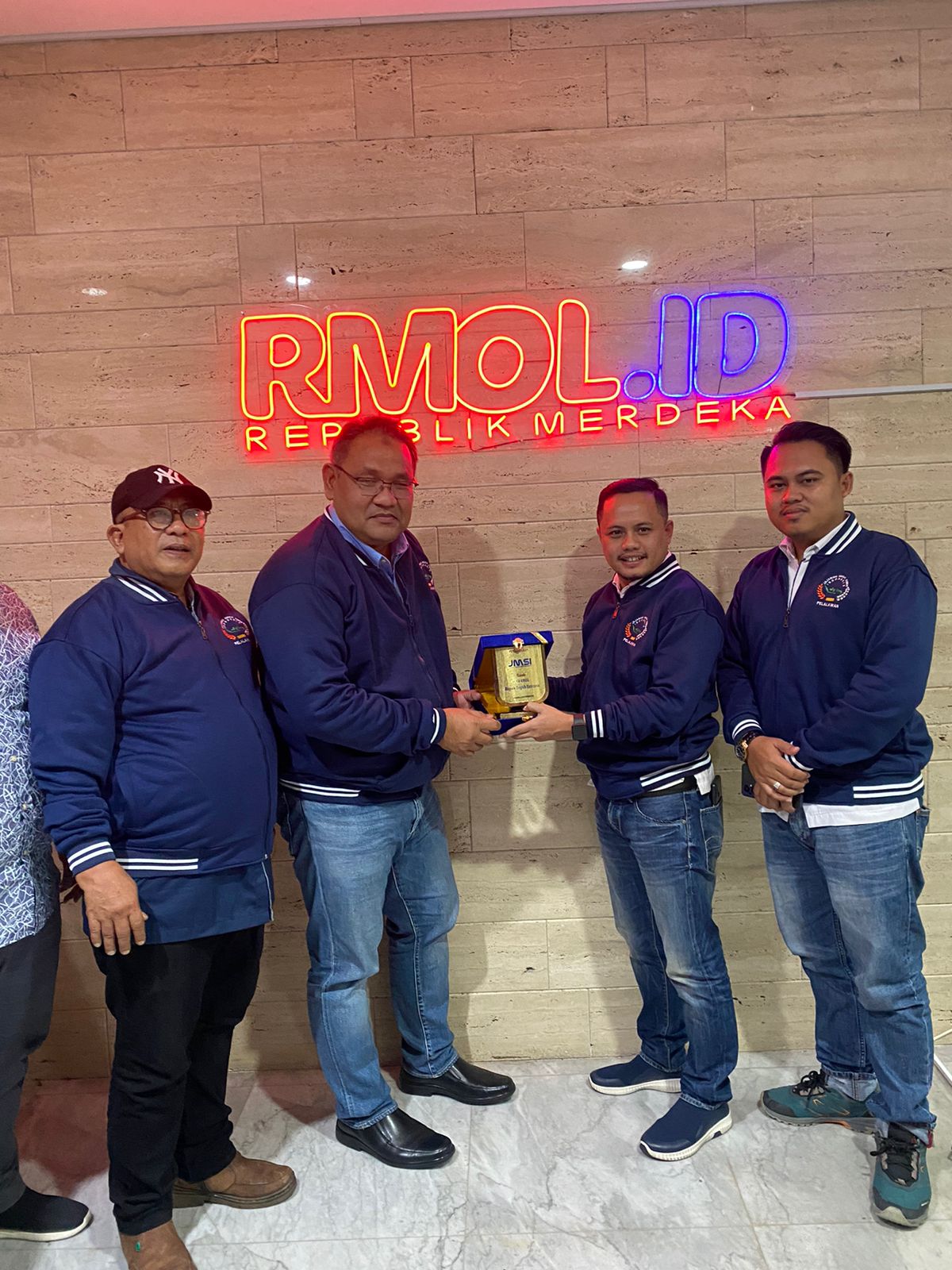 Berkunjung ke Media Nasional, JMSI Pelalawan Disambut Petinggi RMOL dan Inilah.Com