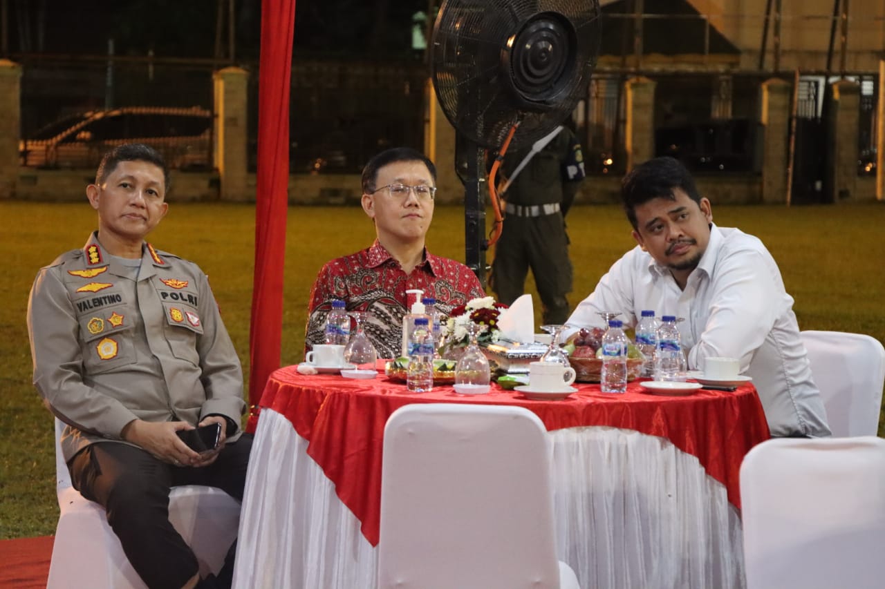 Kapolrestabes Medan Hadiri Rapat FKPDÂ  Membahasan Pengamanan Natal 2022
