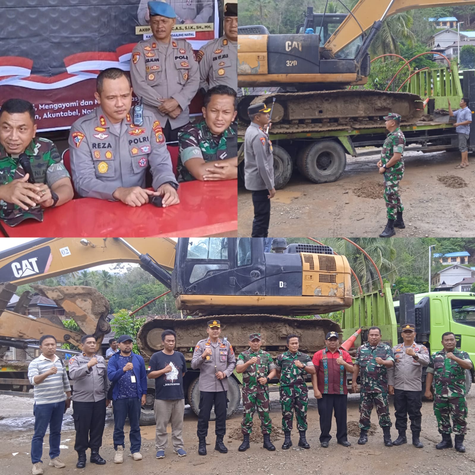 Tegas,Dandim0212/Ts Tak Ada Keterlibatan TNI Ataupun Intervensi Dalam Penambangan Liar Peti