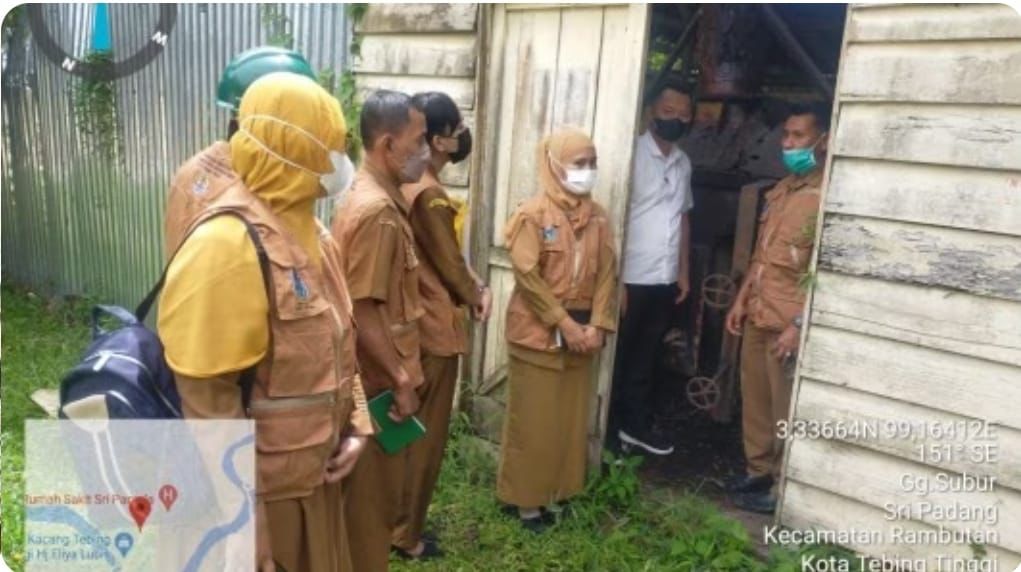 Tim P2PK Lingkungan Hidup Temukan Limbah B3 RS Sri Pamela T.Tinggi.