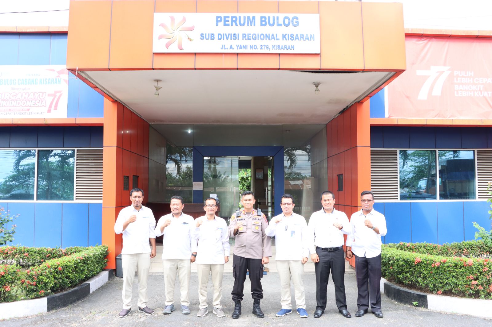 Kapolres Asahan Cek Ketersediaan Stok Pangan Jelang Nataru