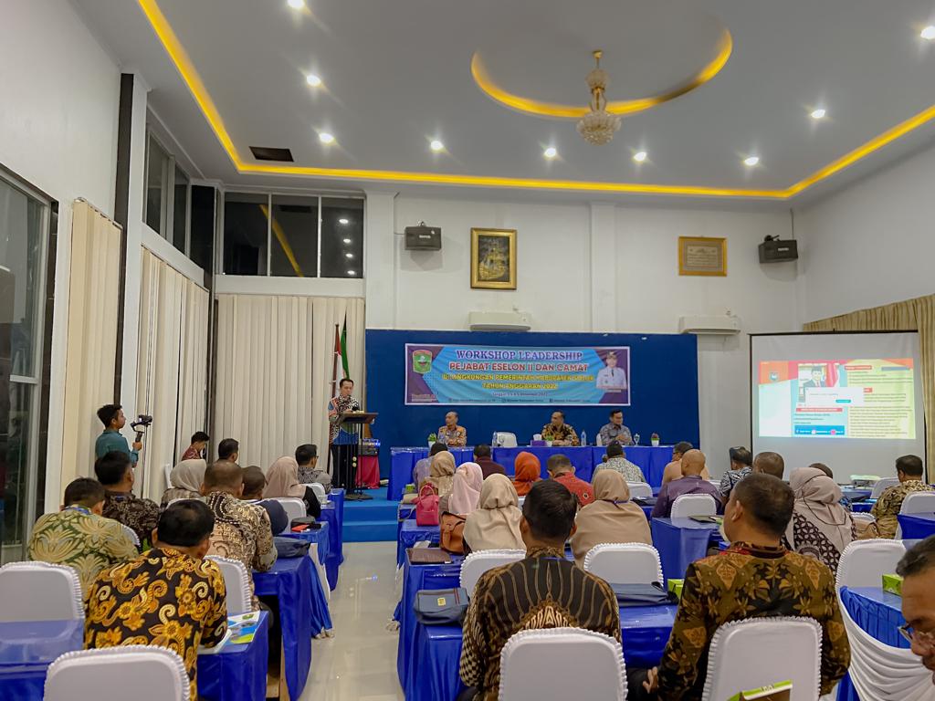 Dalam Rangka Meningkatkan SDM ASN, Pemkab Solok Menggelar Workshop Leadership Bagi Para Camat