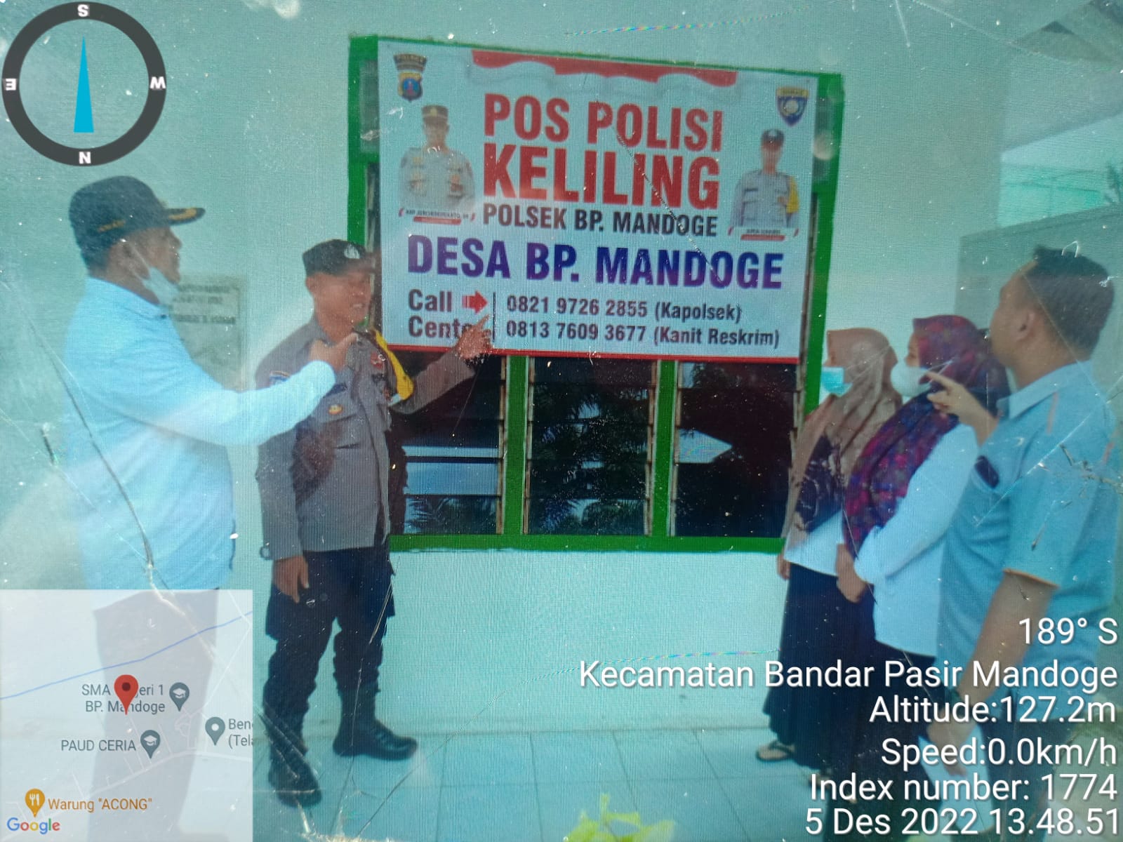 Melalui Pos Polisi Keliling, Personil Bhabinkamtibmas Polsek Bandar Pasir Mandoge Siap Menampung Berbagai Pengaduan