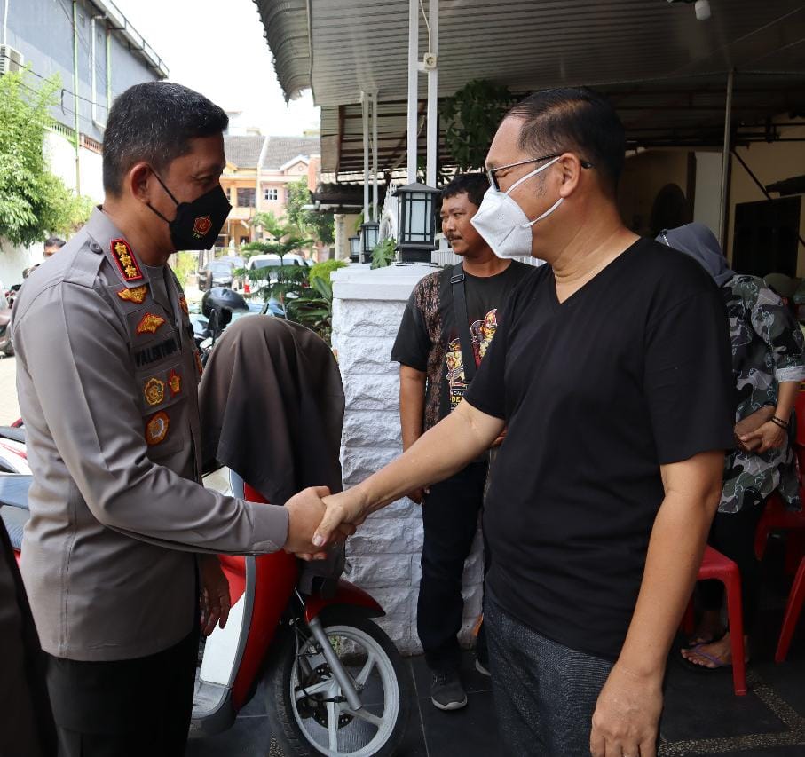 Sambangi Warga di Bumi Asri, Kapolrestabes Medan Minta Warga Jaga Kamtibmas