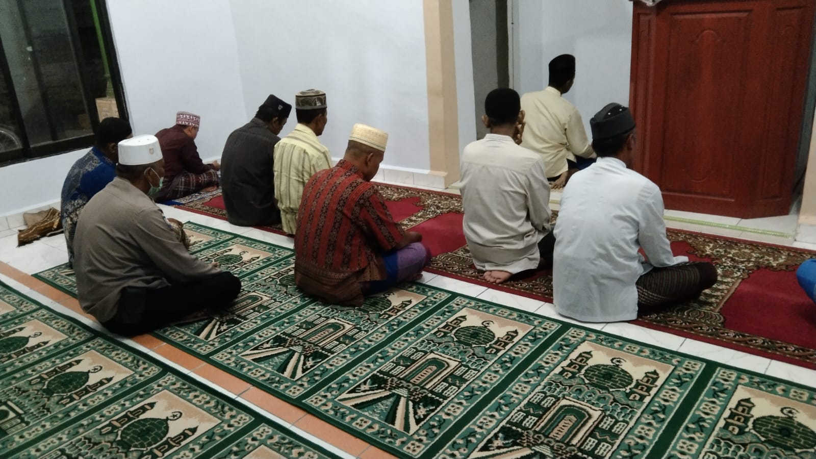 Polsek Air Joman Laksanakan Gerakan Sholad Subuh Keliling
