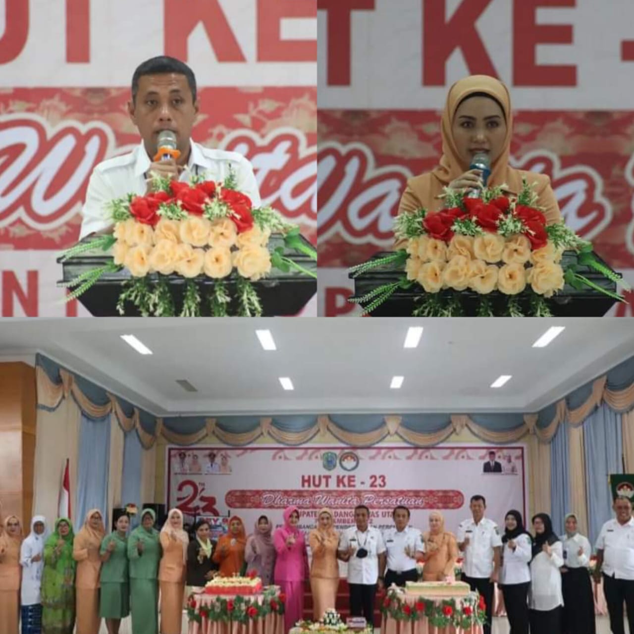 Bupati Paluta Hadiri Hut Ke 23 Persatuan Dharma Wanita, Ini Pesannya