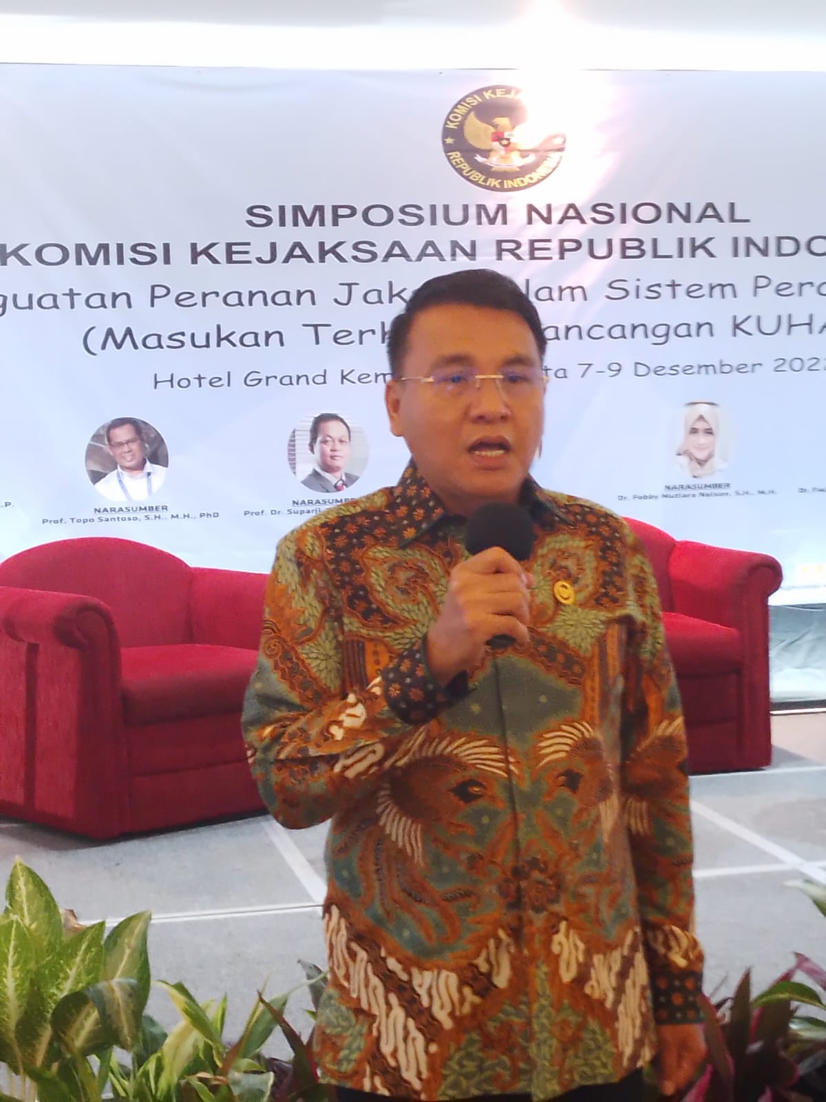 Barita Simanjuntak :  Penegakan Hukum Kejaksaan Humanis, Integritas Dan Hati Nurani Patut Dirawat!