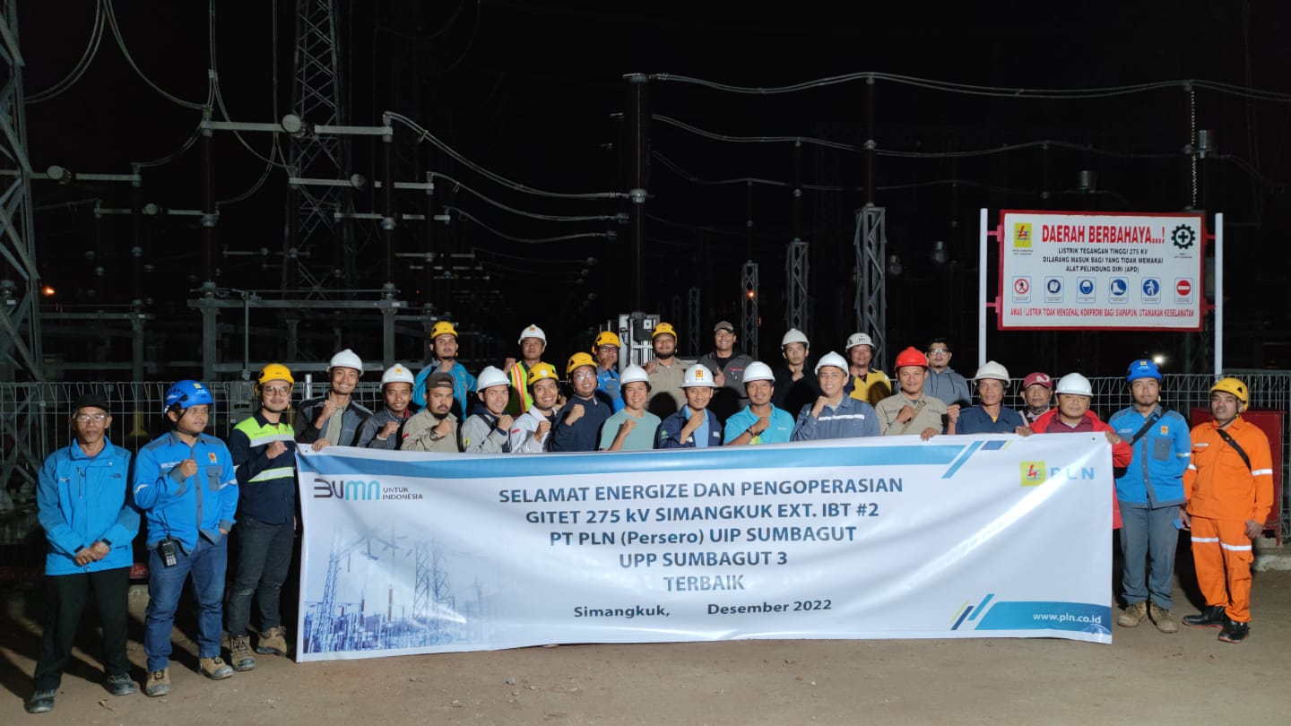 PLN Selesaikan Pembangunan Extension IBT#2 GITET 275 kV/150 kV Simangkuk di Toba
