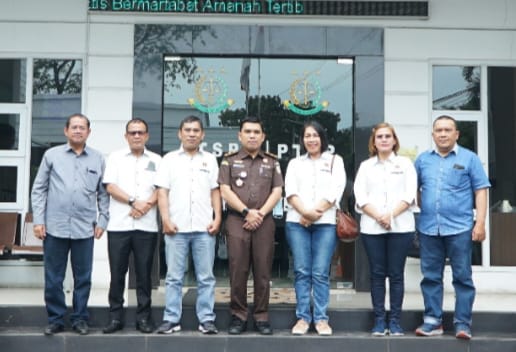 Kasipenkum Kejatisu Terima Panitia Natal PWI Sumut
