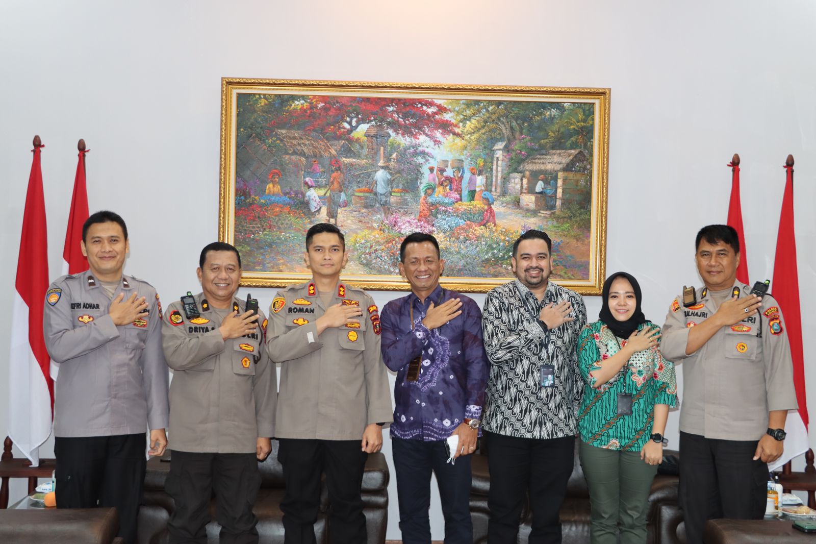 Jalin Sinergiatas, Kapolres Asahan Terima Kunjungan Silaturahmi Dari Pimpinan Bank BRI Cabang Kisaran