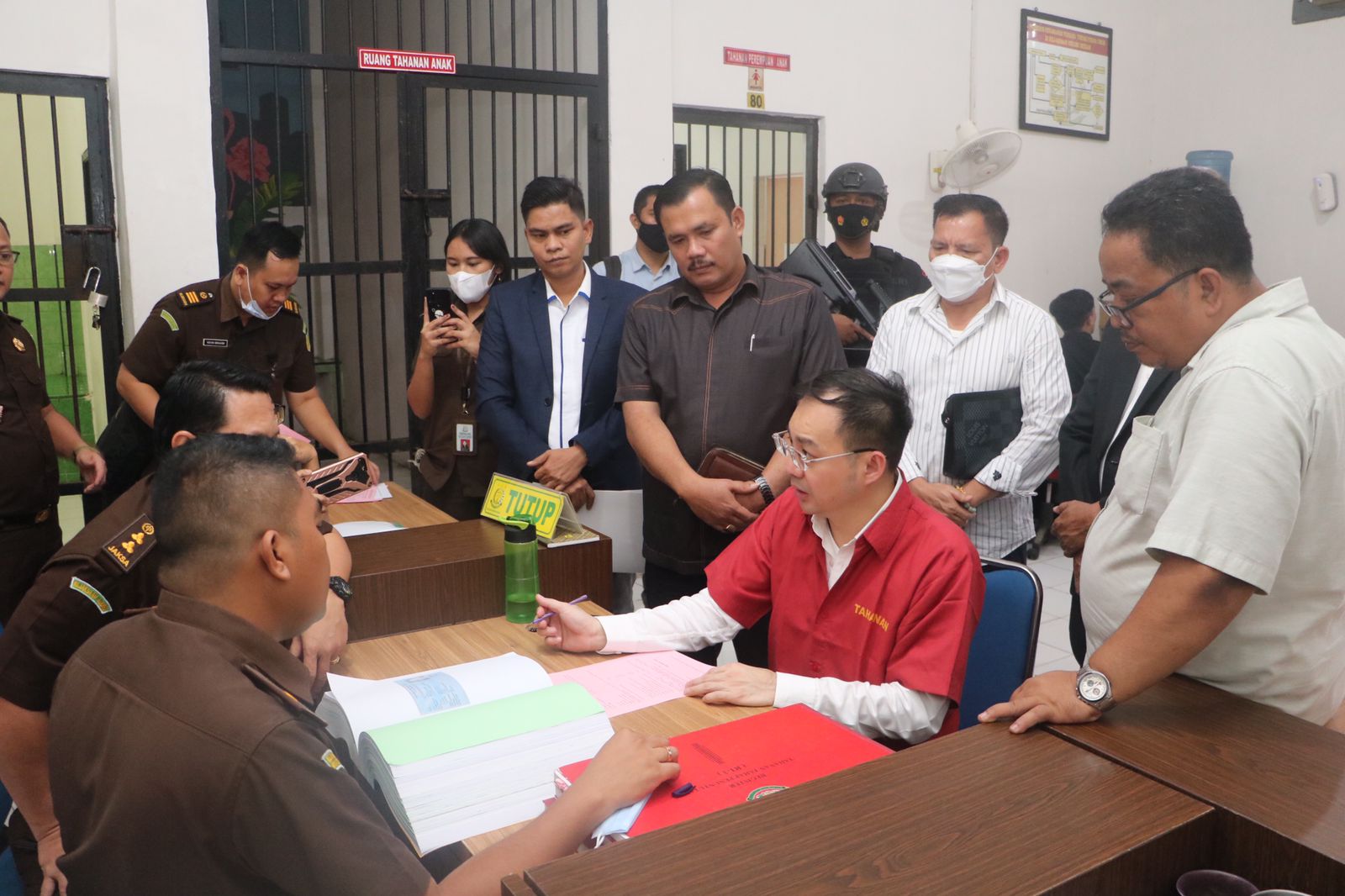 Polda Sumut Serahkan Bos Judi  ABK &  Berkas Perkaranya ke Kejaksaan Negeri Medan