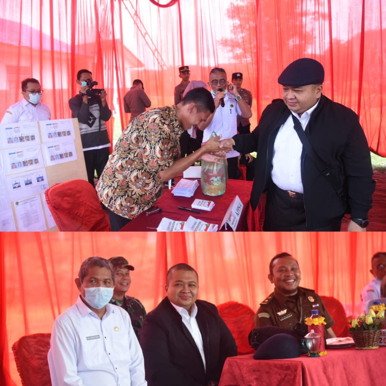 Hadiri Pencanangan Pilkades, Bupati Tapsel : Jadikan Perbedaan Sebagai Pemersatu Dalam Membangun Desa