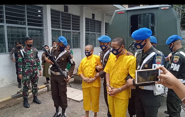 Dua Oknum TNI Kurir 75 Kg Sabu dan 40 Ribu Butir Ekstasi Terancam Dipecat