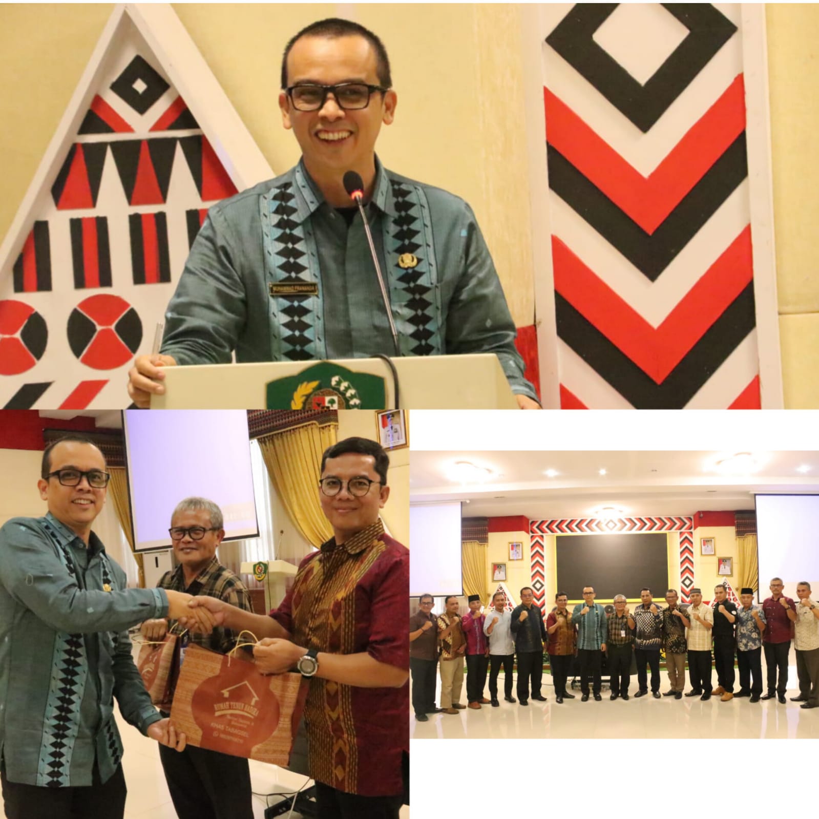 Pj Sekda Tapsel Buka Sosialisasi Penyusunan LKPJ dan LPPD