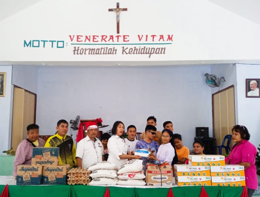 Panitia Natal PWI Sumut 2022 Serahkan Bantuan ke Panti Asuhan Karya Murni