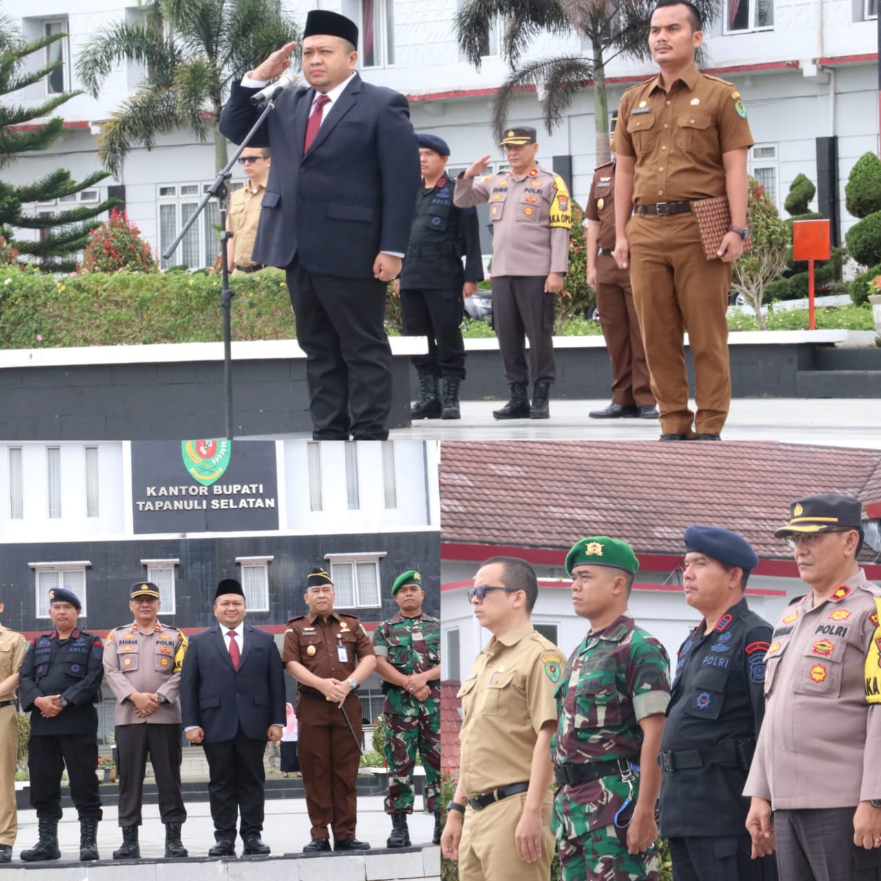 Jadi Irup HBN Ke-74, Bupati Tapsel : Bangkit Bela Negaraku dan Jaya Indonesiaku