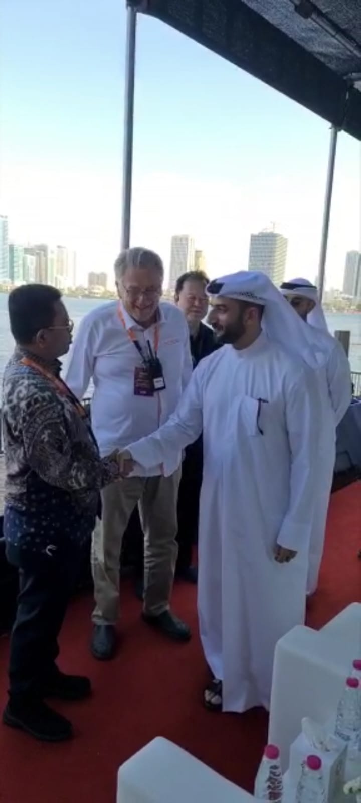 Bupati Toba Ir Poltak Sitorus Terima Pataka Event F1H20, Balige Sah menjadi Tuan Rumah