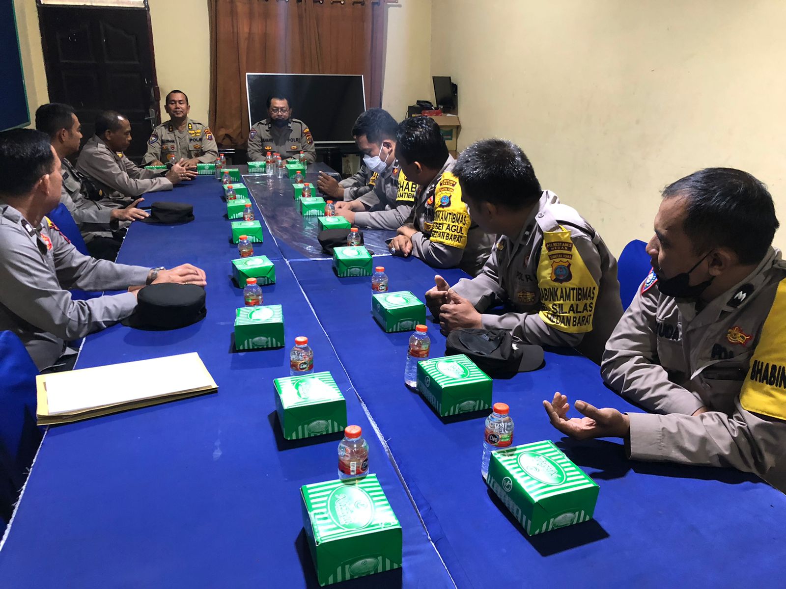 Dirbinmas Polda Sumut dan Sat Binmas Polrestabes Medan Berkolaborasi Beri Pengarahan ke Bhabinkamtibmas