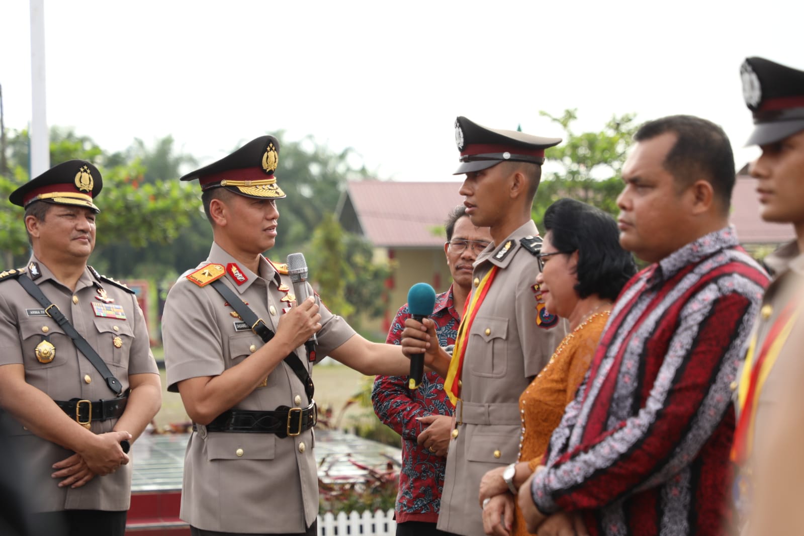Anak Petani di Deli Serdang  Dilantik Jadi Bintara Polisi