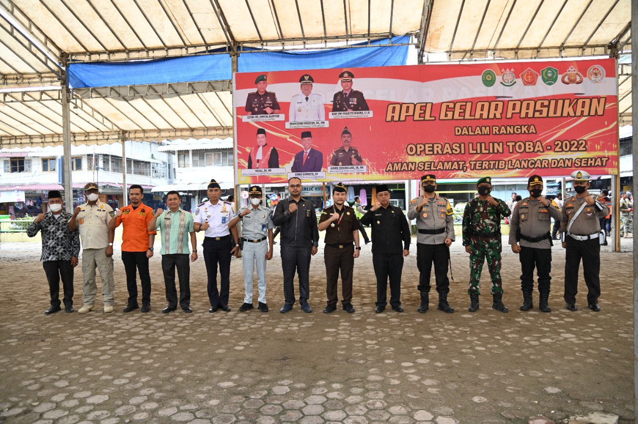 Polres PSP Apel Gelar Pasukan Lilin Toba 2022