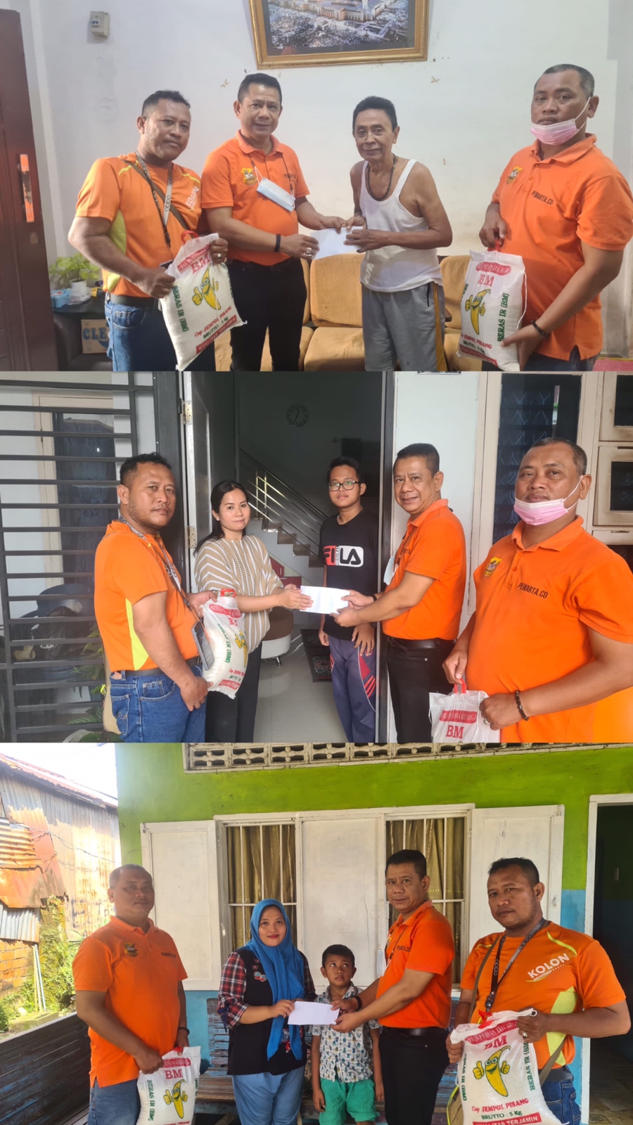 Jelang HUT ke-6 Pewarta.co, Ketua Pewarta Berbagi kepada Penasihat dan Almarhum Hendri Sianturi serta Iswandi