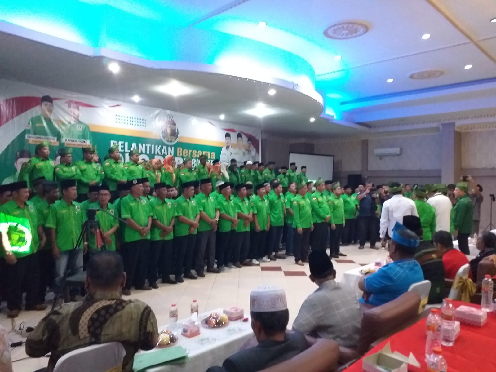 Personil Polres Asahan Hadir Pelantikan DPC-PPP Kabupaten Asahan