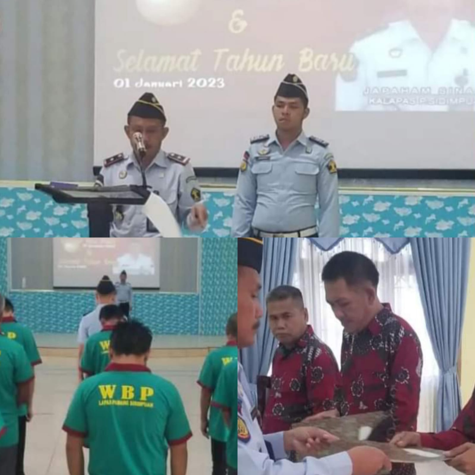 Kado Natal 2022, 60 Warga Binaan Lapas Padangsidimpuan Kanwil Kemenkumham Sumut Dapat Remisi Khusus