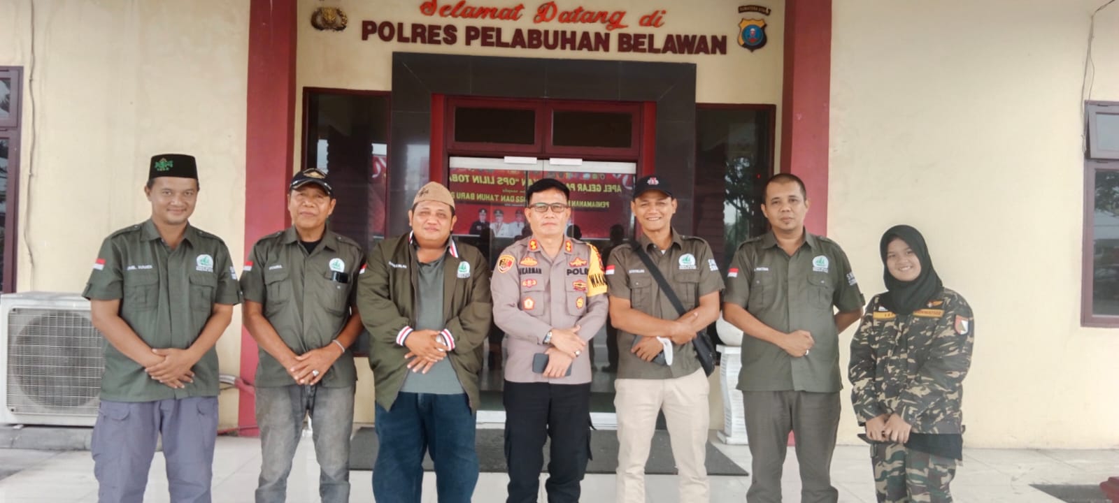 Serikat Nelayan NU Sumut Bangun Sinergi dengan Polres Pelabuhan Belawan
