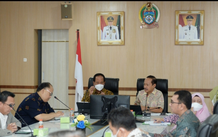 Rapat dengan Staf Khusus Wapres, Sekdaprov Sumut Sambut Baik Pembahasan Reformasi Birokrasi dan Mal Pelayanan Publik