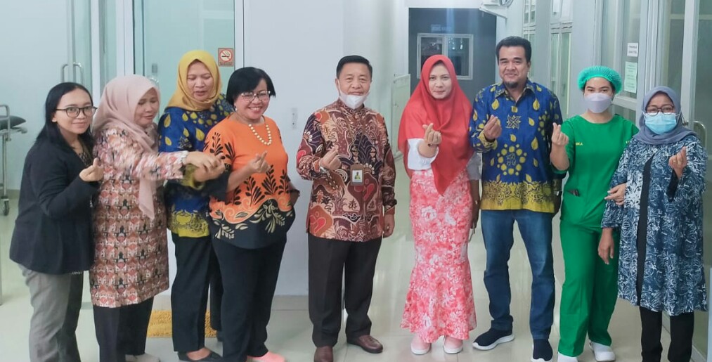 BKKBN Sumut Bersama PKMI Cabang Sumut Melakukan Pendampingan Pelayanan KB MOW di RSU Pancur Batu Deli Serdang