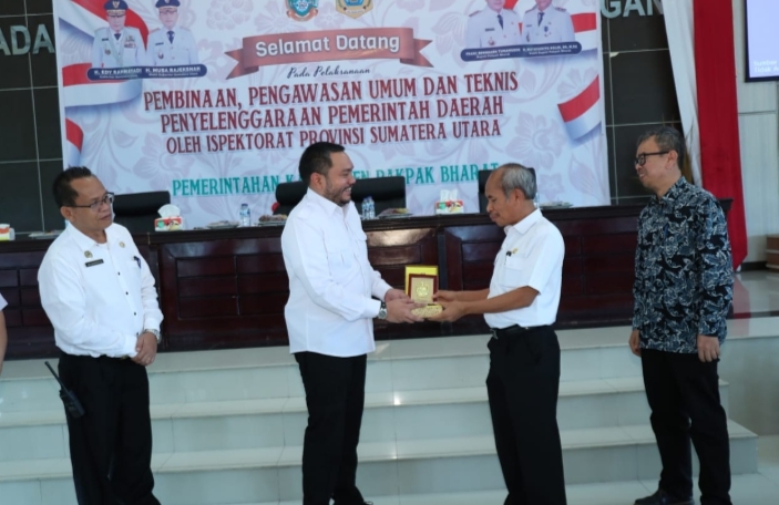 Inspektur Provinsi Sumatera Utara Adakan Pembinaan Umum Dan Teknis Kepada OPD Pakpak Bharat