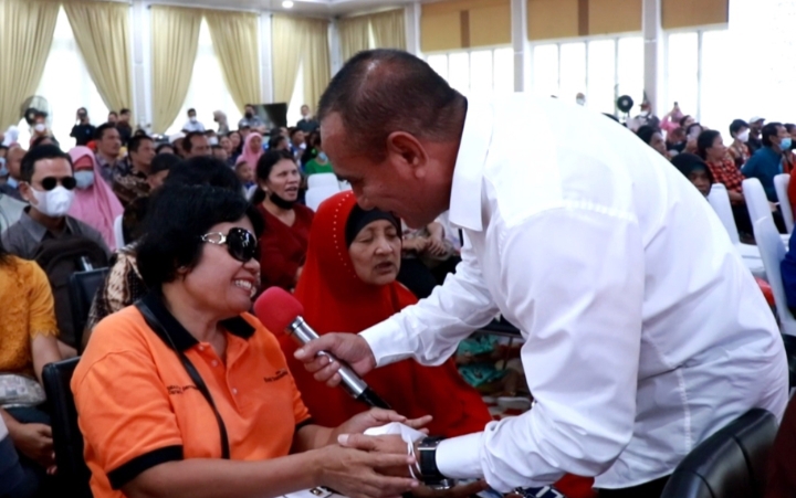 Peringatan Hari Disabilitas Internasional, Edy Rahmayadi Meneteskan Air Mata  Saat Berkumpul Bersama Disabilitas