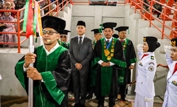 Kepada 3.066 Wisudawan UINSU, Wagub: Berpikirlah Ciptakan Lapangan Kerja