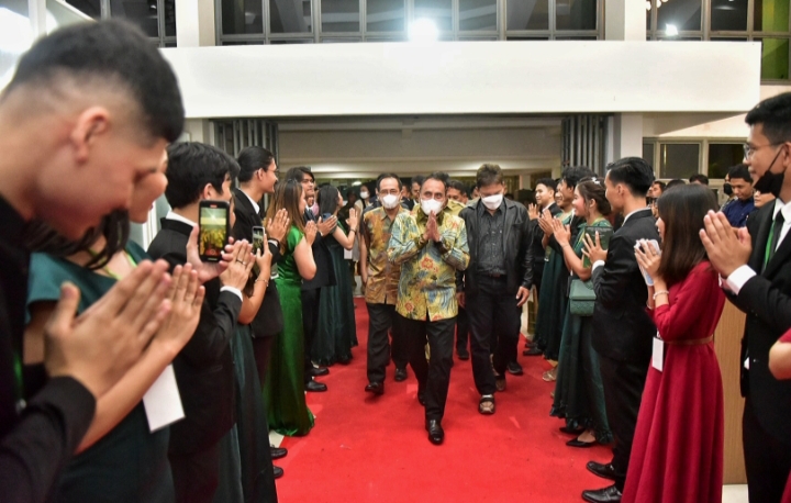 Perayaan Natal USU Edy Rahmayadi Mengajak Terus  Menebarkan Kasih Sayang dan Perdamaian